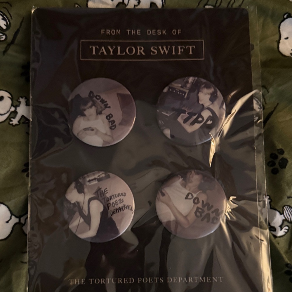 Taylor Swift TTPD Pins